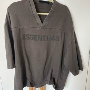 Essentials FEAR OF GOD football top